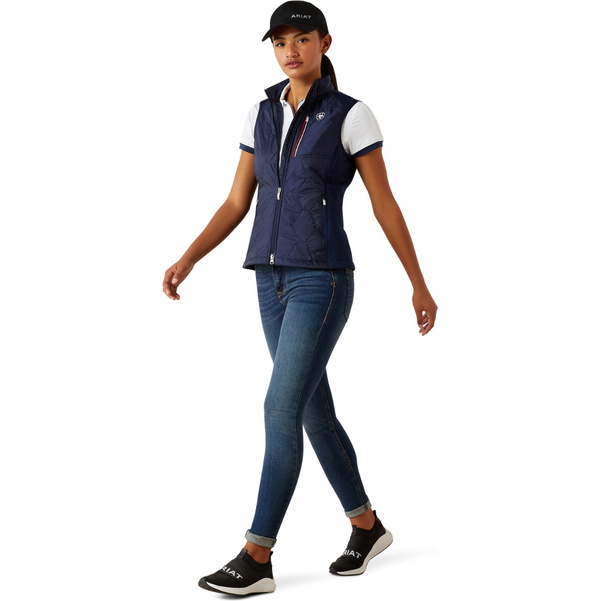 2025 Ariat Dames Fusion Geïsoleerde Vest 10054963 - Navy